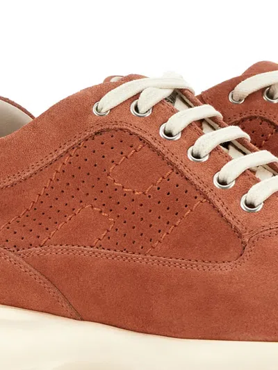 Hogan Interactive Sneakers In Brown