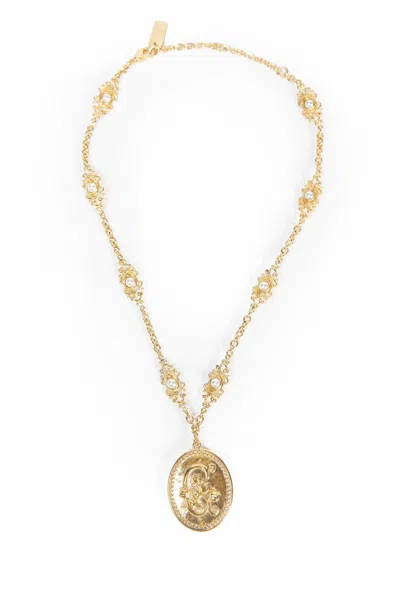 Chloé Elixir Coin Pendant Necklace In Gold