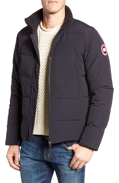 navy canada goose bomber