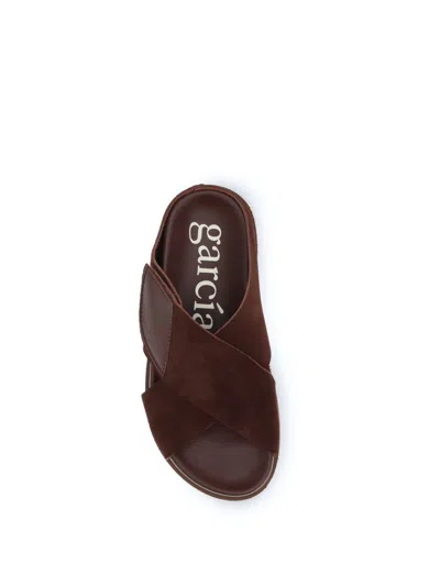 Pedro Garcia Danai Sandals In Brown