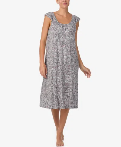 Ellen Tracy Women's Sleeveless Long Gown In Gray