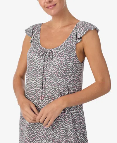 Ellen Tracy Women's Sleeveless Long Gown In Gray