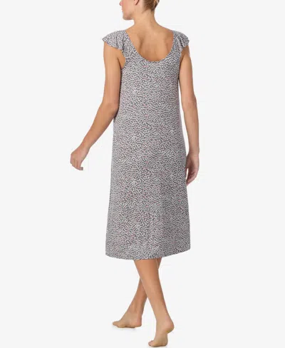 Ellen Tracy Women's Sleeveless Long Gown In Gray