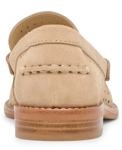Dolce Vita Women's Wonda Round-toe Perforated Loafers In Neutral