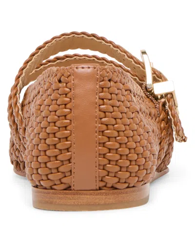 Dolce Vita Baylee Woven Flat In Brown