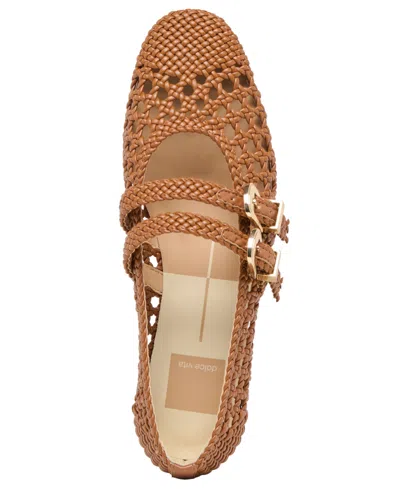 Dolce Vita Baylee Woven Flat In Brown