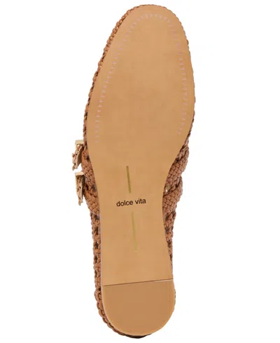 Dolce Vita Baylee Woven Flat In Brown