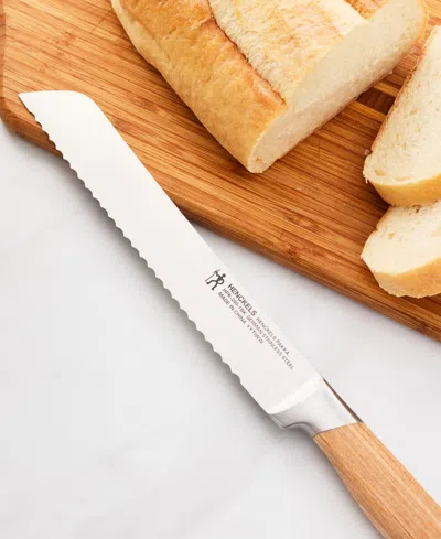 Henckels Pakka 8" Bread Knife In Brown