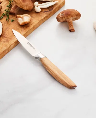 Henckels Pakka 3.5-inch Paring Knife In Brown