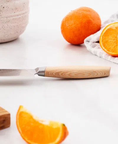 Henckels Pakka 5.5-inch Prep Knife In Brown