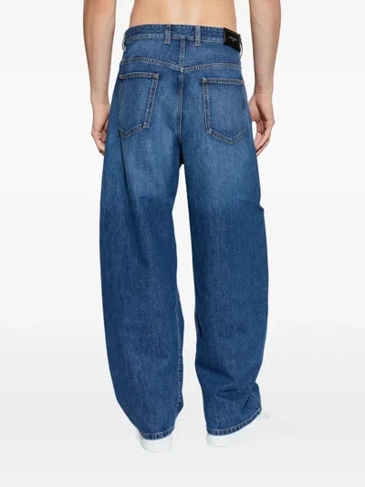 Givenchy Wide-leg Jeans In Multi