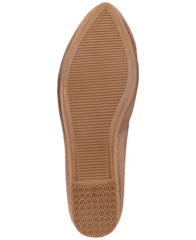 Tahari Women's Bali Knit Flat In Brown