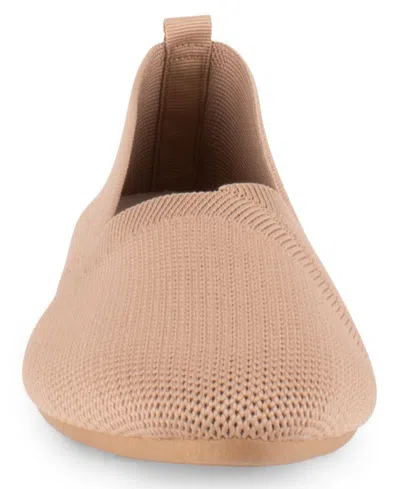 Tahari Women's Bali Knit Flat In Brown
