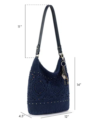 The Sak Women's Sequoia Leather Medium Hobo Bag In Blue