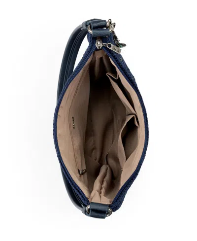 The Sak Women's Sequoia Leather Medium Hobo Bag In Blue