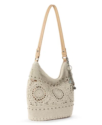The Sak Women's Sequoia Leather Medium Hobo Bag In Neutral