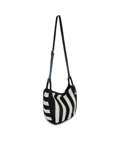 The Sak Los Feliz Leather Medium Crossbody Bag In Black