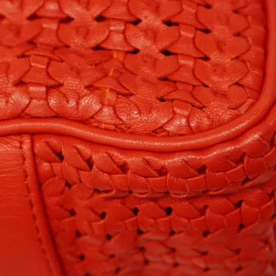 Pre-owned Dior Christian  Red Color Leather Tote Bag ()