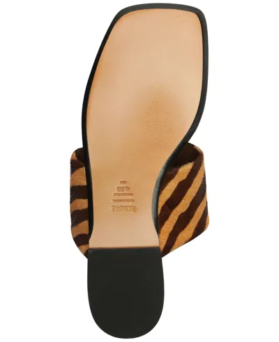 Schutz Martha Slide Sandal In Brown