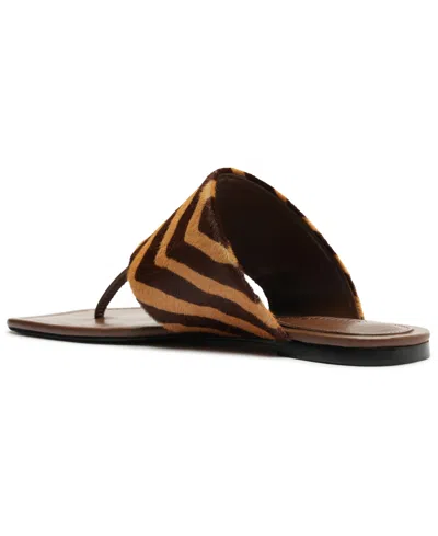 Schutz Martha Slide Sandal In Brown