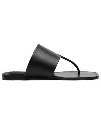 Schutz Martha Slide Sandal In Black
