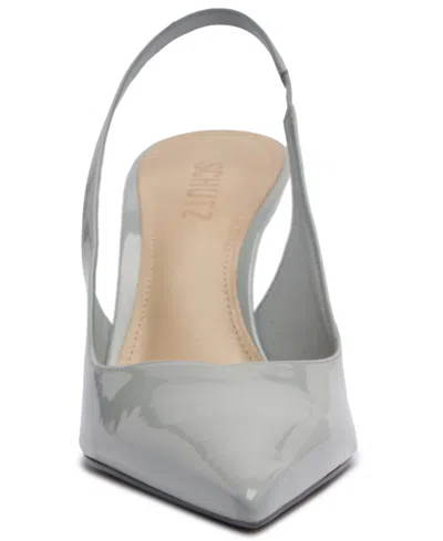 Schutz Women Lexi Mid Pointed Toe Pumps In Blue