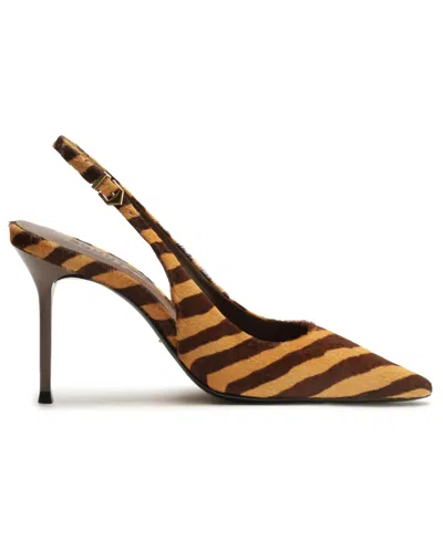 Schutz Paola Slingback Pump In Animal Print
