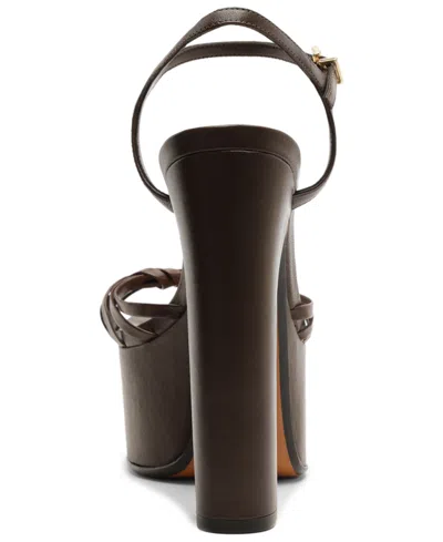 Schutz Women Tara Platform Block Heel Sandals In Multi