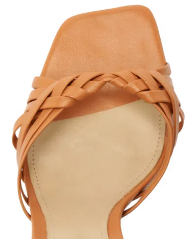 Schutz Women Tara Stiletto Heel Sandals In Brown