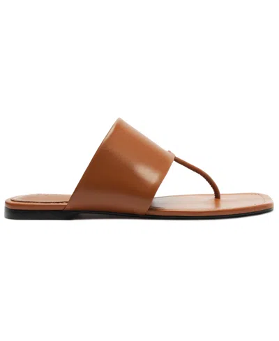 Schutz Martha Slide Sandal In Brown