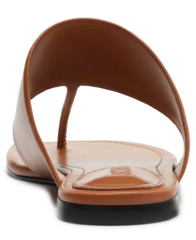 Schutz Martha Slide Sandal In Brown