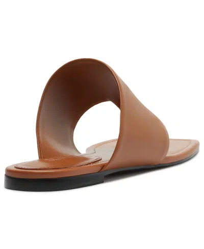 Schutz Martha Slide Sandal In Brown
