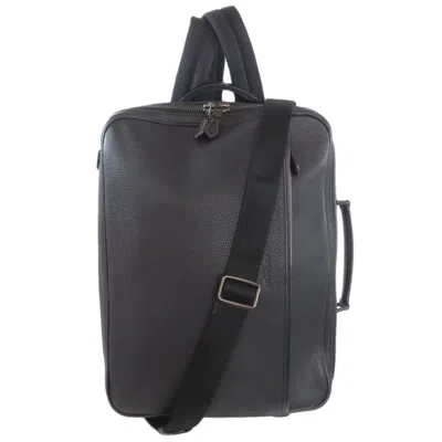 Pre-owned Coach Black Leather Backpack ()