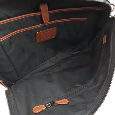 Pre-owned Coach Black Leather Backpack ()