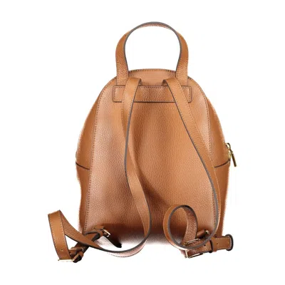 Coccinelle Leather Women Women's Backpack In Brown
