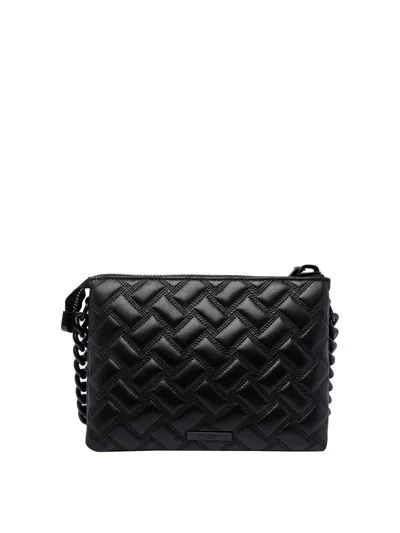 Kurt Geiger Black Kensington French Pouch Bag In Black