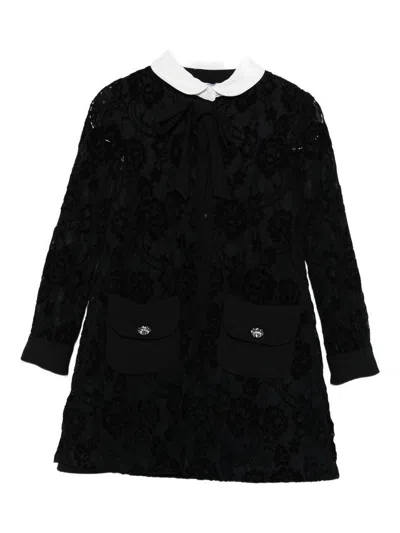 Mimisol Lace Dress In Black