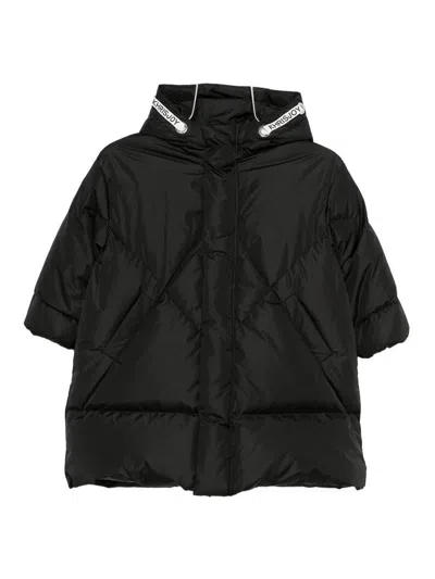 Khrisjoy Down Jacket With Hood In Black