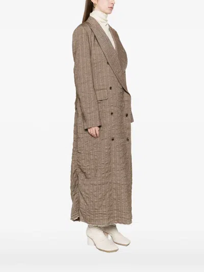 Uma Wang Coats In Brown