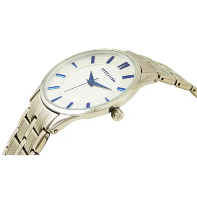 Devota & Lomba Silver Stainless Steel Dress Women's Watch In Metallic