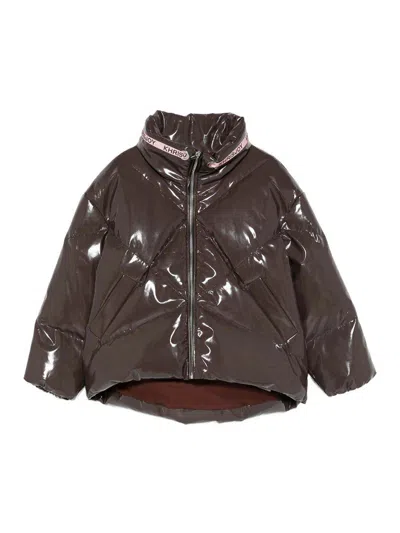 Khrisjoy Jacket With Logo In Brown