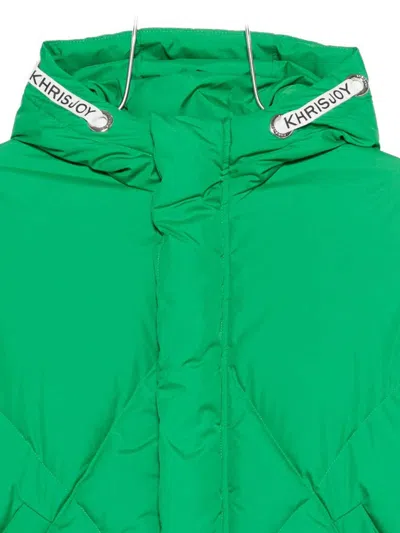 Khrisjoy Jacket With Hood In Green