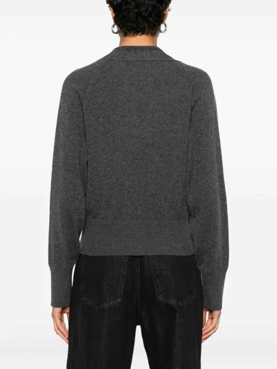 Ivory Paris Pullover In Gray