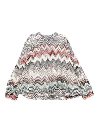Missoni Top With Zigzag Pattern In Multi