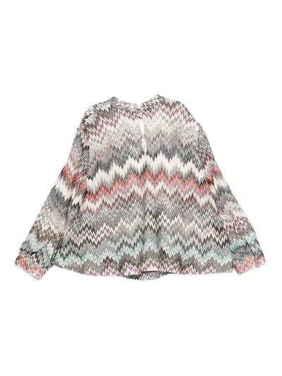 Missoni Top With Zigzag Pattern In Multi