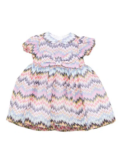 Missoni Dress With Zigzag Print In Multi