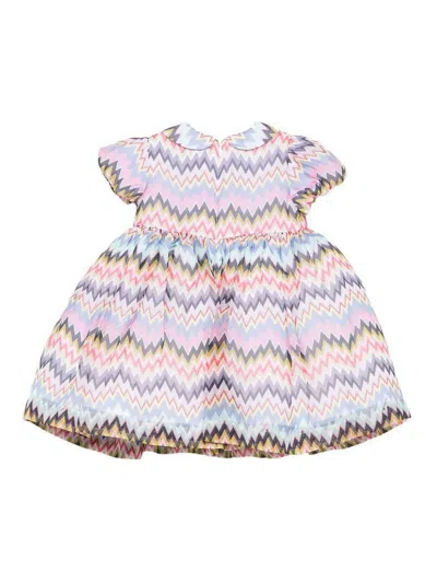 Missoni Dress With Zigzag Print In Multi