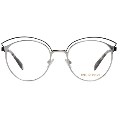 Pucci Emilio  Black Metal Glasses Women's (frames) In Metallic