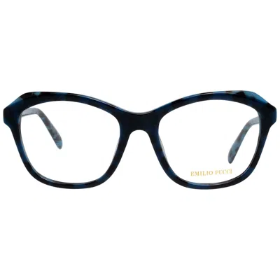 Pucci Emilio  Blue Plastic Glasses Women's (frames) In Blue