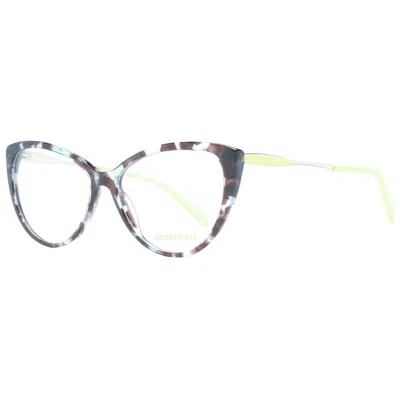 Pucci Emilio  Brown Plastic Glasses Women's (frames) In Multi